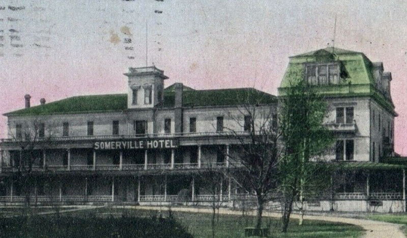 Somervile Hotel - 1910 Postcard